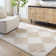 Machine Washable Shaggy Boho Beige Area Rug