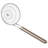 Martha Stewart Stainless Steel Spider Skimmer Kitchen Utensil With Nylon Handle In Light Taupe
