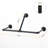 Angelite Iron Wall Mounted Coat Rack