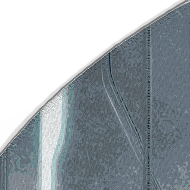 Celestial Weave Indoor And Outdoor Area Rug, Round 5'