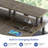 L Shaped Desk with File Drawer and Monitor Stand, Home Office Desk with Power Outlets & LED Lights-1442422419