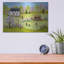 August Grove «In the Garden» par Sharon Mark, art mural en métal, 36 po x 24 po-1387212861