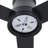 48" Black Lowe Profile Ceiling Fan With Light