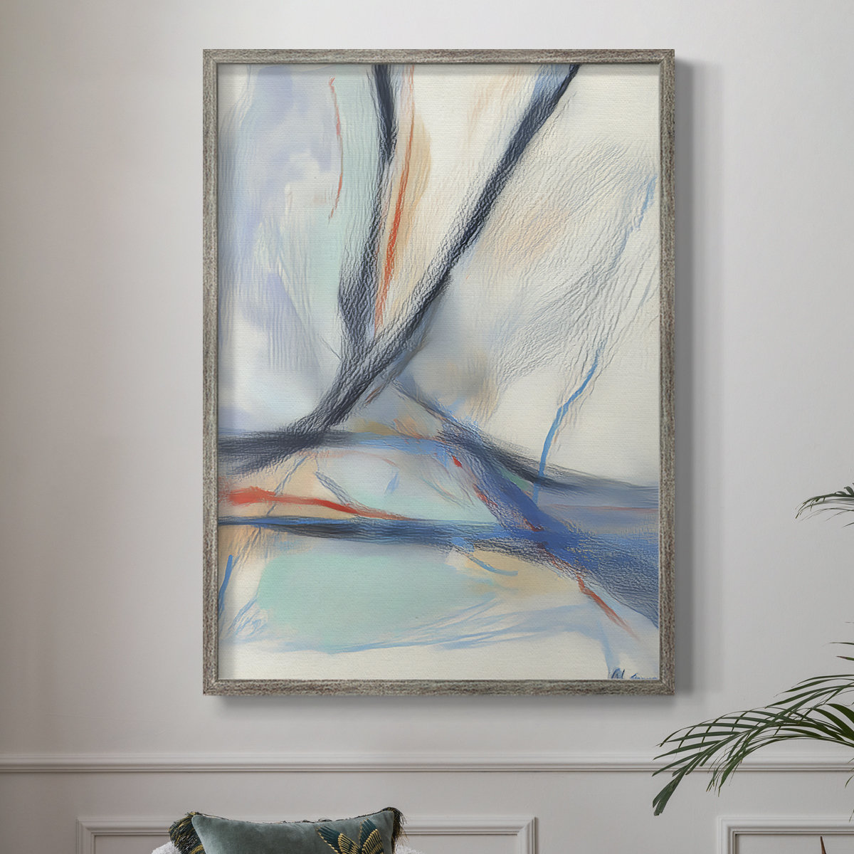 Ivy Bronx ABSTRACT Series DCCXXI Framed Print - Solid Wood | Wayfair