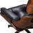 Lounge chair with Solid Wood-128514409