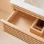 Meuble-lavabo mural simple 36 po avec lavabo en céramique