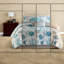 Ensembles de literie de très grande qualité en coton de première qualité, Coastal Aqua Home Comfort