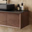 Meuble-lavabo simple 48 po avec comptoir en pierre noire, meuble-lavabo flottant en bois massif multi-couches avec un tiroir et une armoire-811539850-1061511588