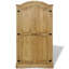 Lonepine 2 Door Solid Wood Wardrobe