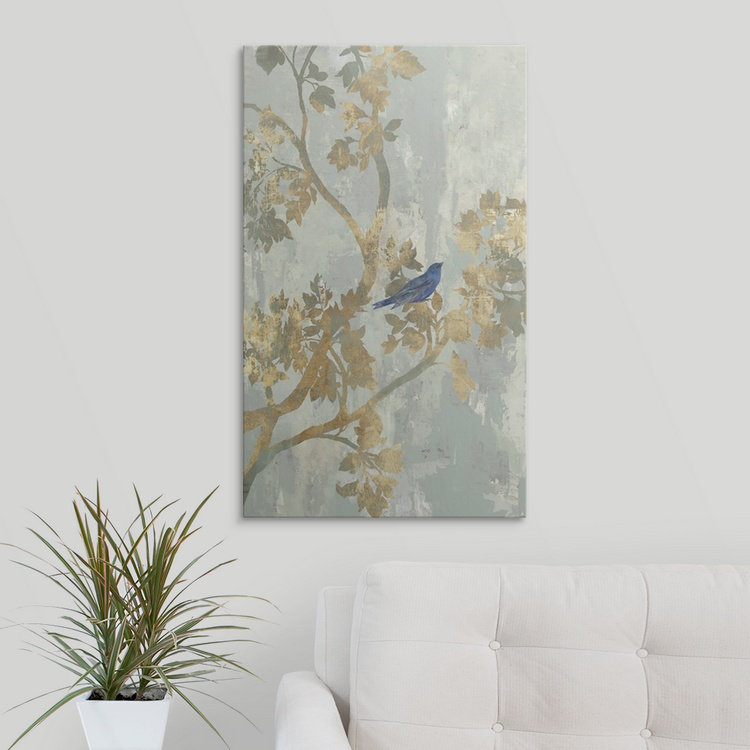 «Anjellica Bird» par Asia Jensen, reproduction d'art sur toile tendue, H 24 po x l 16 po x P 1,25 po