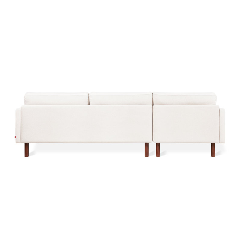 Canapé modulaire Miller, 100% polyester mérinos crème