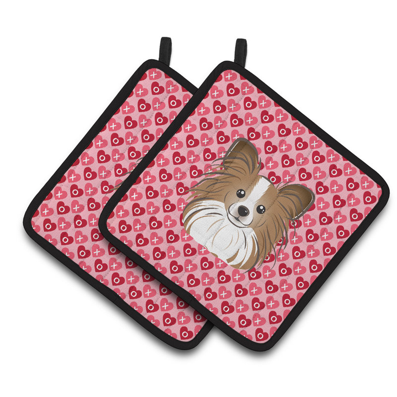 Cuisinier poignée hearts papillon de caroline trésors