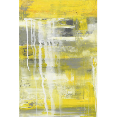 Mellow Yellow I - Wrapped Canvas Print
