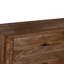 Commode 6 tiroirs Tao, bois de manguier, finition noyer, 60 po