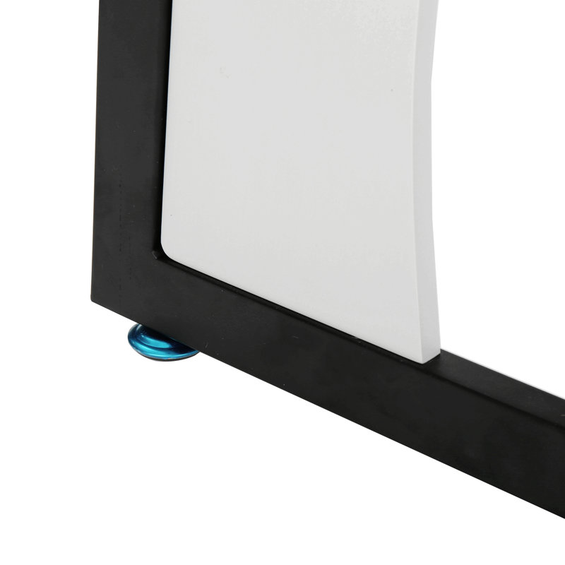 BUREAU EN L EN VERRE