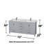 Sheffield 72" Double Bathroom Vanity Set with Mirror-1207225191