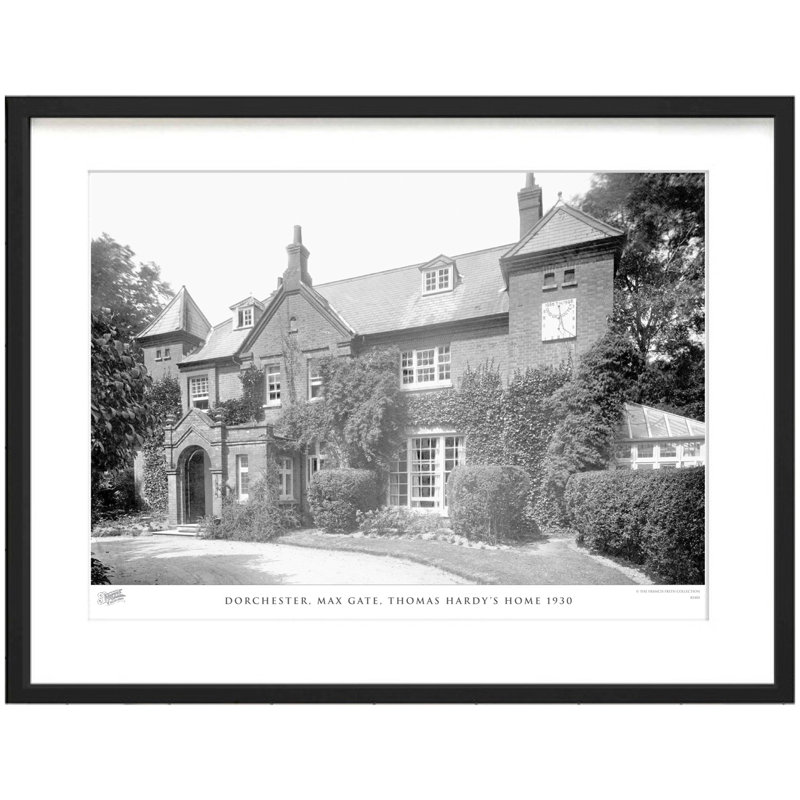 Dorchester, Max Gate, Thomas Hardys Home 1930 by Francis Frith - Single Picture Frame Print, 40cm H x 50cm W x 2.3cm D