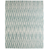 Wallace Modern Chevron Blue Area Rug