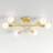 Adjustable 6-Light Modern Sputnik Chandelier for Dining Rooms-631478927