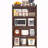 57'' Tall Metal 4 Flip Doors Cabinet, Bookcase with Storage-758234036