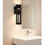23-Inch Black Integrated LED Outdoor Wall Sconce Light Fixture-1067002150
