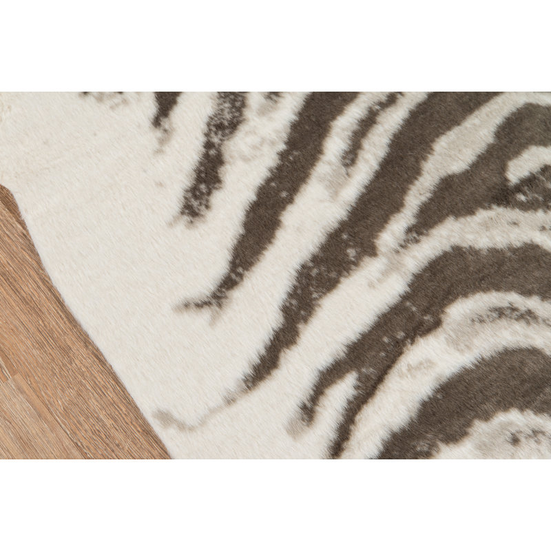 Tapis gris Acadia Zebra