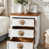 Blanc antique, noyer