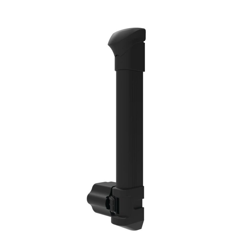 Loquet compact pour portail en aluminium