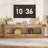 63-Inch Farmhouse TV Console with 2-Tier Open Storage Shelves