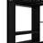 Twin Over Metal Bunk Bed In Black With A Large Built - Wardrobe, Slide Under Trundle, Foldable Study Surface, And Noise Reducing Structure Good For Multiple Occupancy Rooms An Integrated Closet, Pop-1478544649