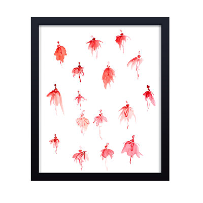 Pop Art & Retro Flight of the Ballerinas by  - Picture Frame Graphic Art