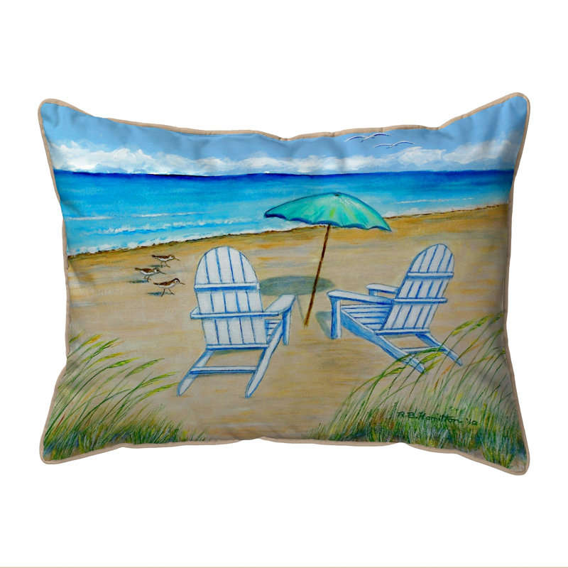 Adirondack Adirondack Outdoor Throw Pillow Cover and Insert, Large