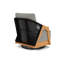 Alpine Outdoor Teak Swivel Armchair-7167840
