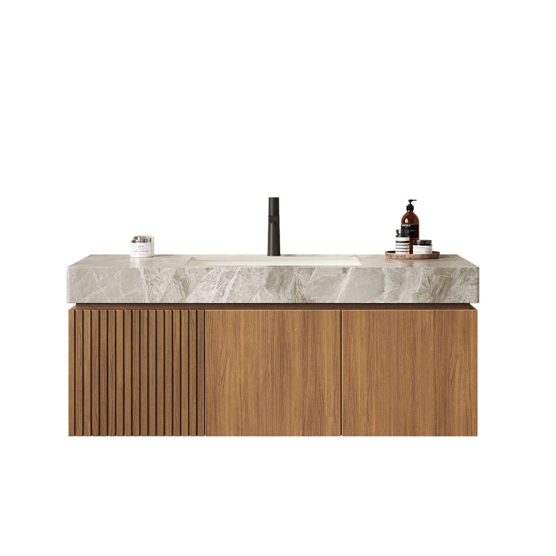 Armoire de rangement murale 48 po avec lavabo