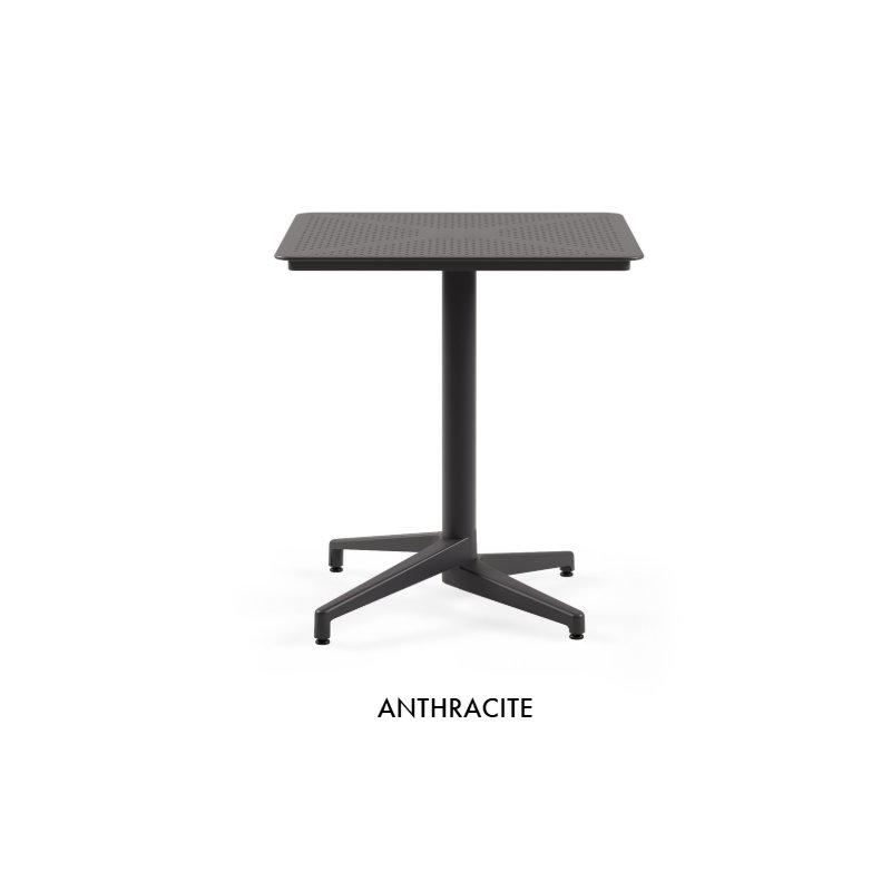 Tilia MOON 70cm Square Table, Anthracite