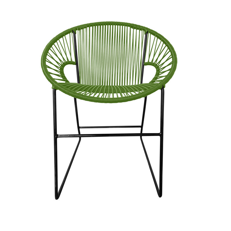 Chaise de patio Puerto, Cactus / noir