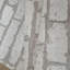 Rouleaux de papier peint à motif de briques blanches modernes gris clair 