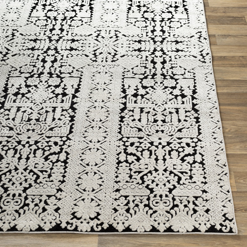 Kailee Cotton Oriental Indoor Rug, Rectangle 2' x 2'11"