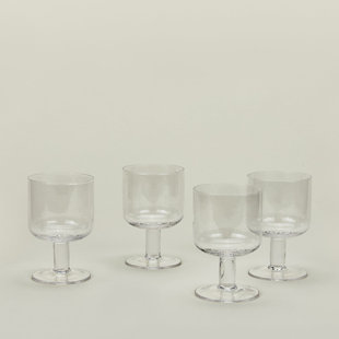 Simple 12oz. Wine Glass Set (Set of 4)