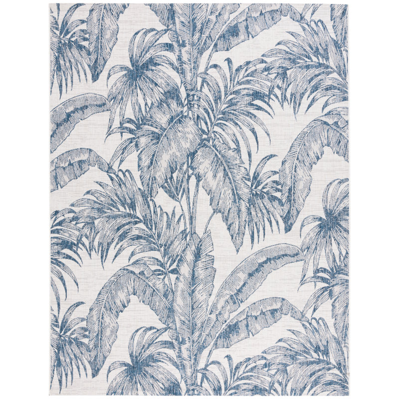 Kerman Performance Indoor/Outdoor Area Rug, Rectangle 8' x 10'