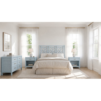 Tête de lit Chippendale à cadre ouvert