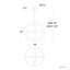 Kinetic 1-Light Globe Chandelier-30323387-121429790