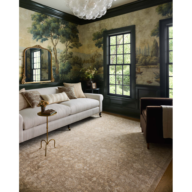 Chris Loves Julia x Loloi Palma Bark / Natural Area Rug