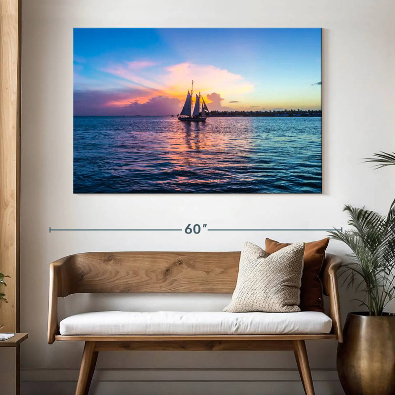 Voilier Mehar Key West Sunset, H 34 po x l 51 po