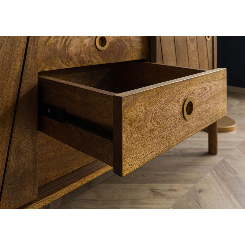 LOS ANGELES 140cm Solid Wood Sideboard