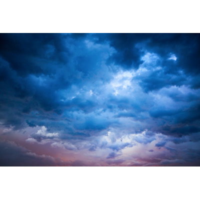 Pastel stormy supercell