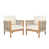 Teak/Beige selected
