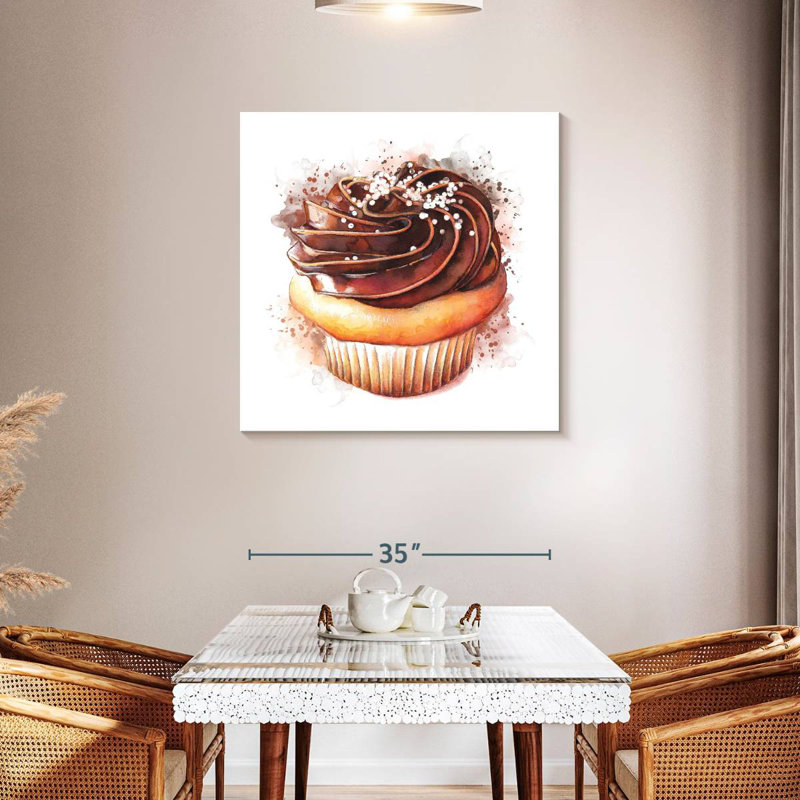 Petit gâteau aquarelle Yarlin, H 36 po x l 36 po