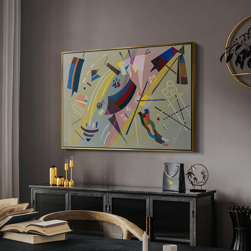 Sans titre (Sans titre), 1941 - Wassily Kandinsky, toile tendue avec châssis, 26x40, Doré