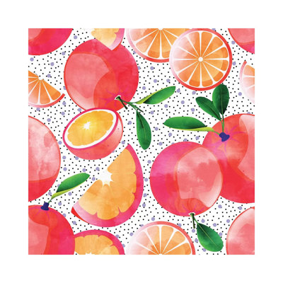 Citrus Love by 83 Oranges - Wrapped Canvas Gallery-Wrapped Canvas Giclée